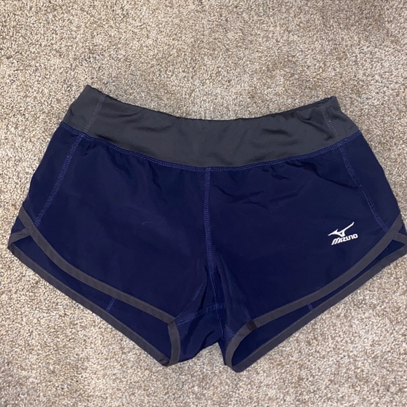 Mizuno Navy Blue Drylite Shorts - Picture 1 of 3